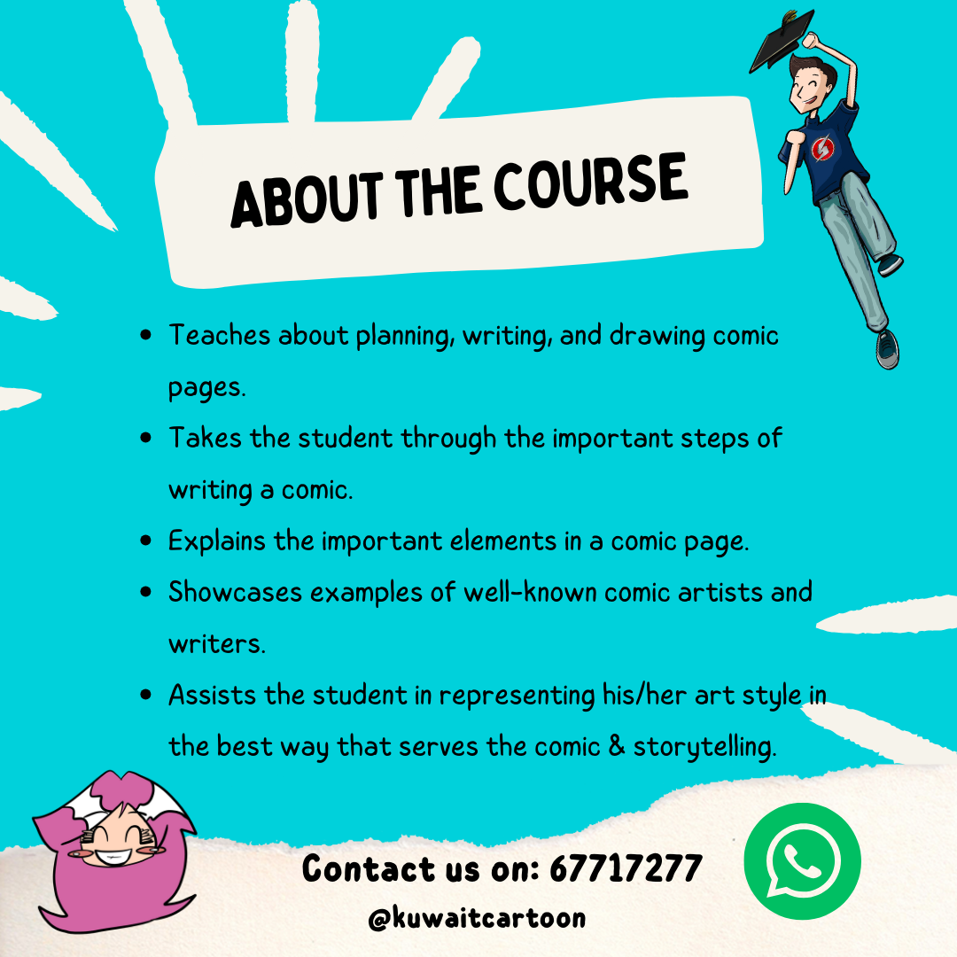 About the pro comics course